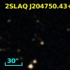 2SLAQ J204750.43+002606.9