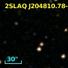 2SLAQ J204810.78-003652.0