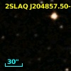 2SLAQ J204857.50-003949.9