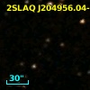 2SLAQ J204956.04-002355.6