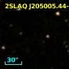 2SLAQ J205005.44-001505.3