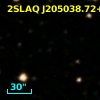 2SLAQ J205038.72+002019.9