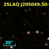 2SLAQ J205049.50-003800.8