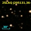 2SLAQ J205131.36-000354.6