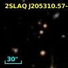 2SLAQ J205310.57-010400.9