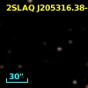 2SLAQ J205316.38-000907.5