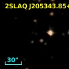 2SLAQ J205343.85+003142.2