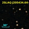 2SLAQ J205434.64-010950.4
