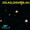 2SLAQ J205436.44+004349.5