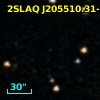 2SLAQ J205510.31-003008.1