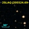 2SLAQ J205524.69-000130.3