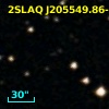 2SLAQ J205549.86-002332.6