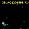 2SLAQ J205558.71+003515.1