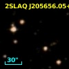2SLAQ J205656.05+003835.8