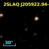 2SLAQ J205922.94-005916.2