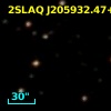 2SLAQ J205932.47+000342.9