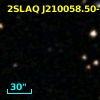2SLAQ J210058.50-002606.1