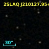 2SLAQ J210127.95+004639.8