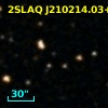 2SLAQ J210214.03+002509.0
