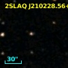 2SLAQ J210228.56+003042.3