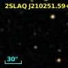 2SLAQ J210251.59+002657.4