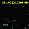 2SLAQ J210306.69+003857.2