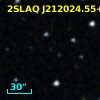 2SLAQ J212024.55+000733.2