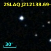 2SLAQ J212138.69-001351.1