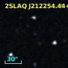 2SLAQ J212254.44+004433.8
