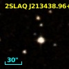 2SLAQ J213438.96+000953.8