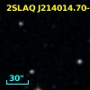 2SLAQ J214014.70-000645.7