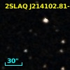 2SLAQ J214102.81-001946.0