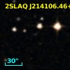 2SLAQ J214106.46+004733.3