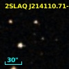2SLAQ J214110.71-005030.4