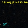 2SLAQ J214233.20+004607.5