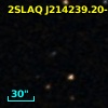 2SLAQ J214239.20-001051.1