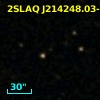 2SLAQ J214248.03-004651.1