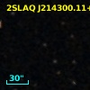 2SLAQ J214300.11+001037.2