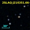 2SLAQ J214351.66-003310.2