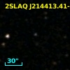 2SLAQ J214413.41-005931.5