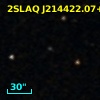 2SLAQ J214422.07+003914.8
