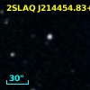2SLAQ J214454.83+000250.1