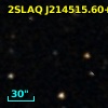2SLAQ J214515.60+002952.9