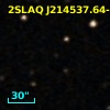 2SLAQ J214537.64-004333.8
