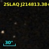 2SLAQ J214813.38+002210.7