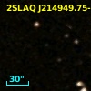2SLAQ J214949.75-004647.2