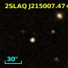 2SLAQ J215007.47+002601.4