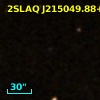 2SLAQ J215049.88+005001.8