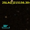 2SLAQ J215156.30+003644.8
