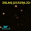 2SLAQ J215256.22-005137.0